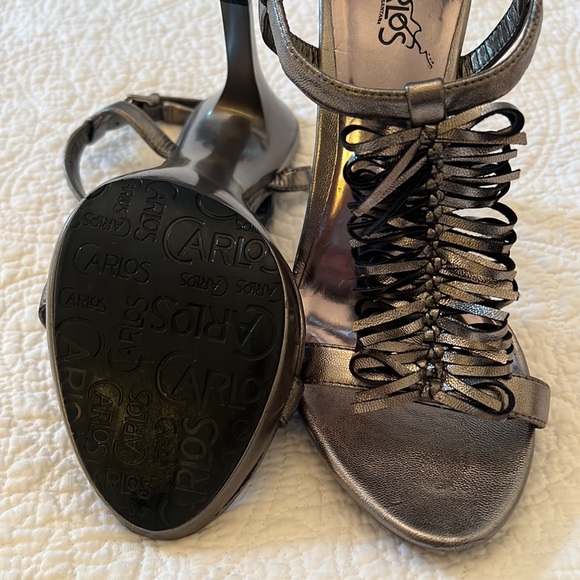 Carlos Santana Metallic Heels ❣️ - Picture 5 of 5